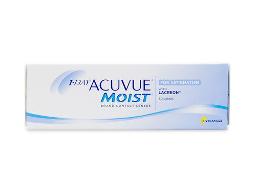 Acuvue 1-Day Moist For Astigmatism (+)  - Daily - 30PK