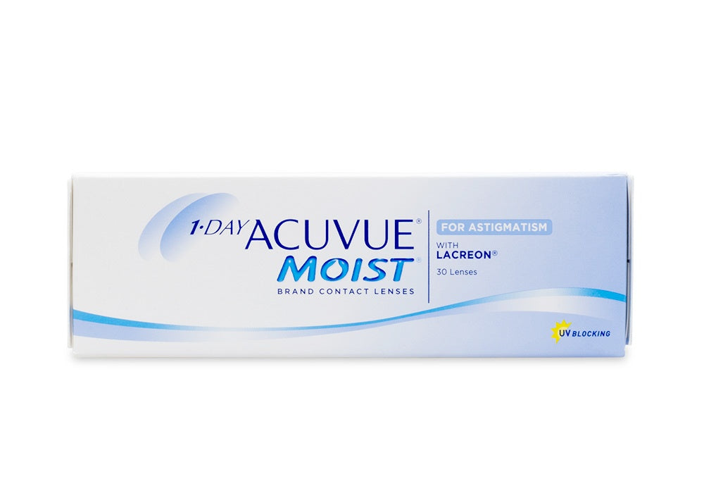 Acuvue 1-Day Moist For Astigmatism (+)  - Daily - 30PK