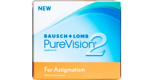 Purevision 2 For Astigmatism - Monthly - 6PK